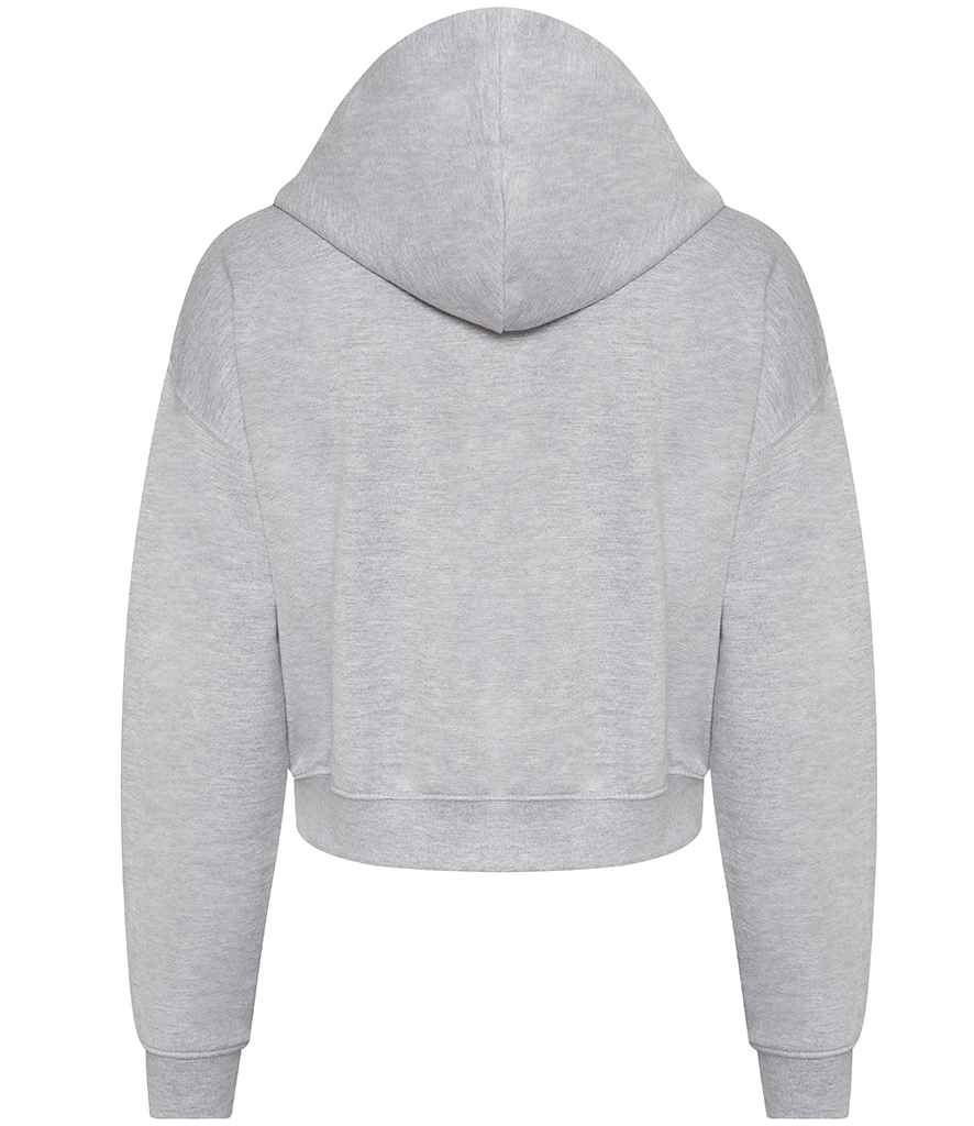 AWDis Ladies Cropped Zoodie in by Just Hoods — Custom branded clothing by Print Press, featuring premium embroidery produced in our specialist print lab in the UK.