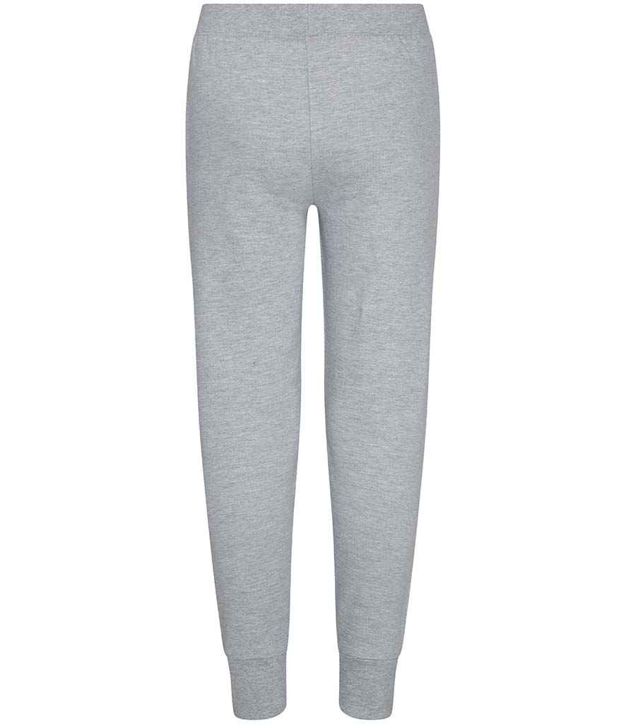 AWDis Kids Tapered Track Pants in by Just Hoods — Custom branded clothing by Print Press, featuring premium embroidery produced in our specialist print lab in the UK.
