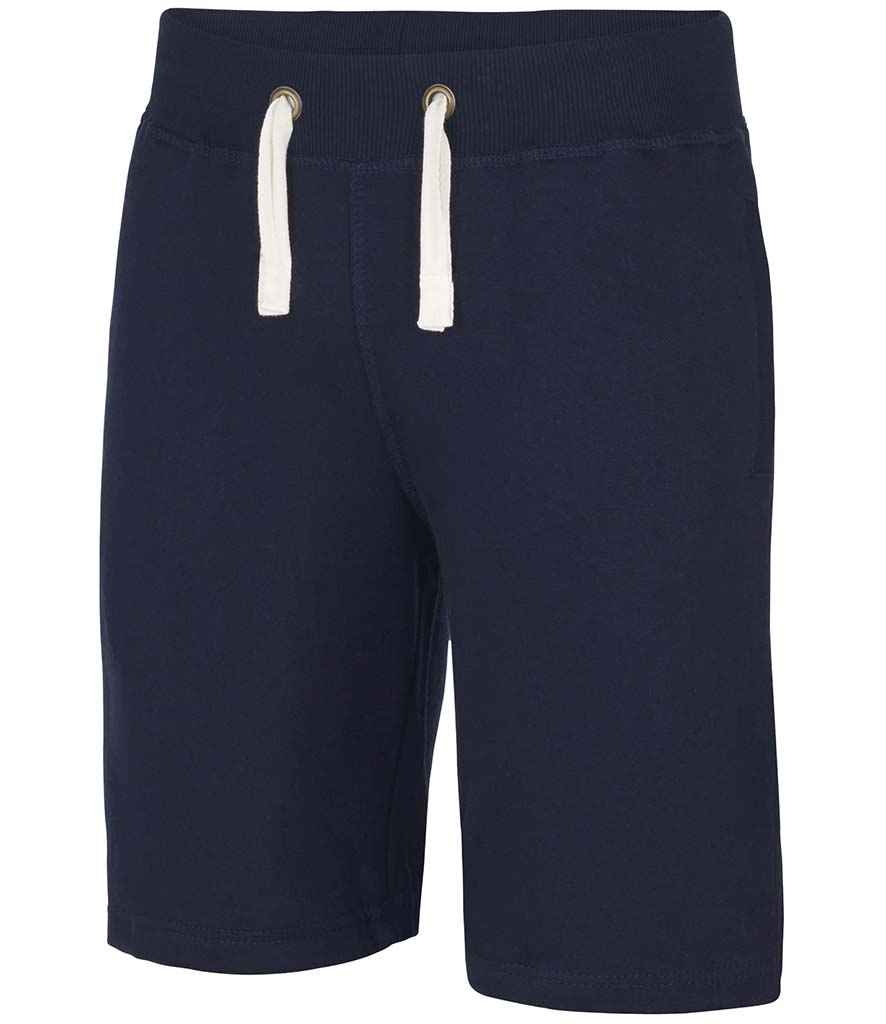 AWDis Campus Shorts in French Navy by Just Hoods — Custom branded clothing by Print Press, featuring premium embroidery produced in our specialist print lab in the UK.