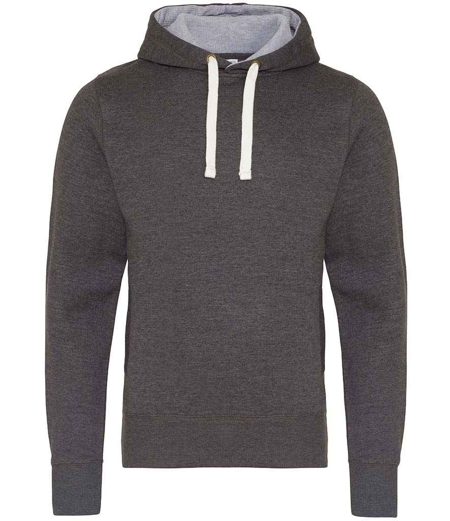 AWDis Chunky Hoodie in Charcoal by Just Hoods — Custom branded clothing by Print Press, featuring premium embroidery produced in our specialist print lab in the UK.