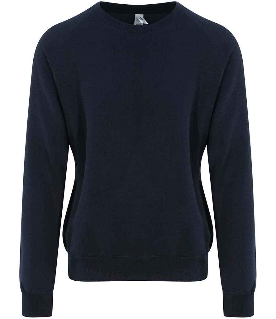 AWDis Graduate Heavyweight Sweatshirt in New French Navy by Just Hoods — Custom branded clothing by Print Press, featuring premium embroidery produced in our specialist print lab in the UK.