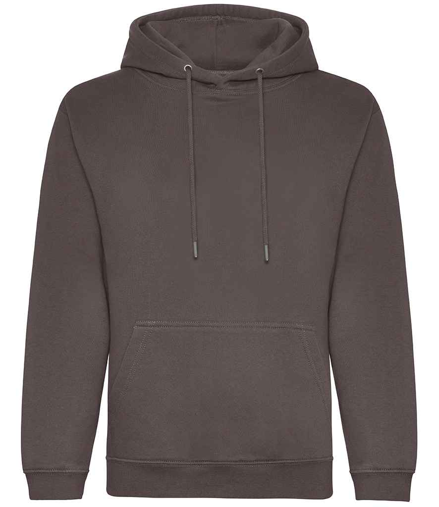 AWDis Organic Hoodie in by Just Hoods — Custom branded clothing by Print Press, featuring premium embroidery produced in our specialist print lab in the UK.