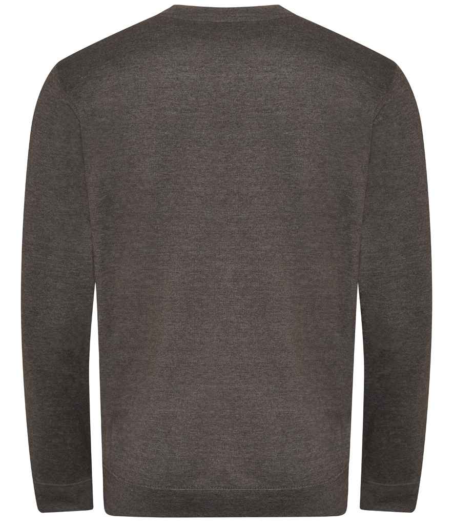 AWDis Unisex Organic Sweatshirt in by Just Hoods — Custom branded clothing by Print Press, featuring premium embroidery produced in our specialist print lab in the UK.