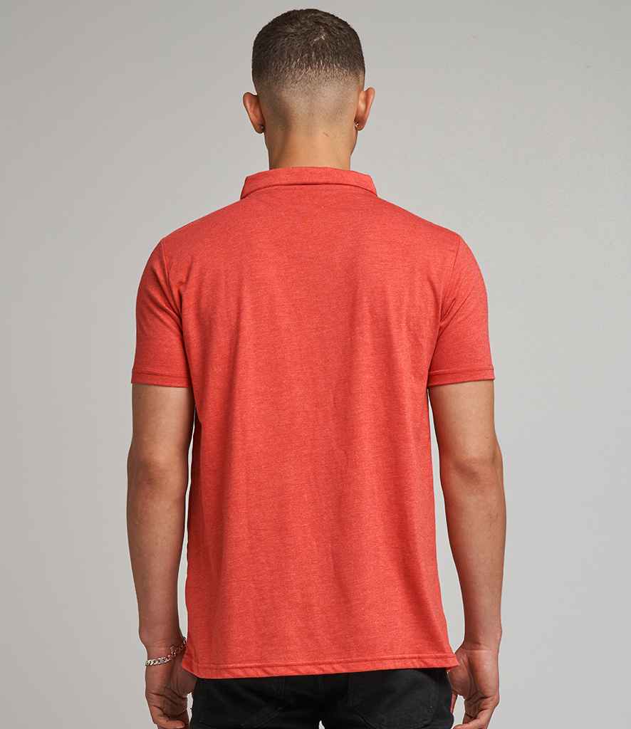 AWDis Tri-Blend Polo Shirt in by Just Polos — Custom branded clothing by Print Press, featuring premium embroidery produced in our specialist print lab in the UK.