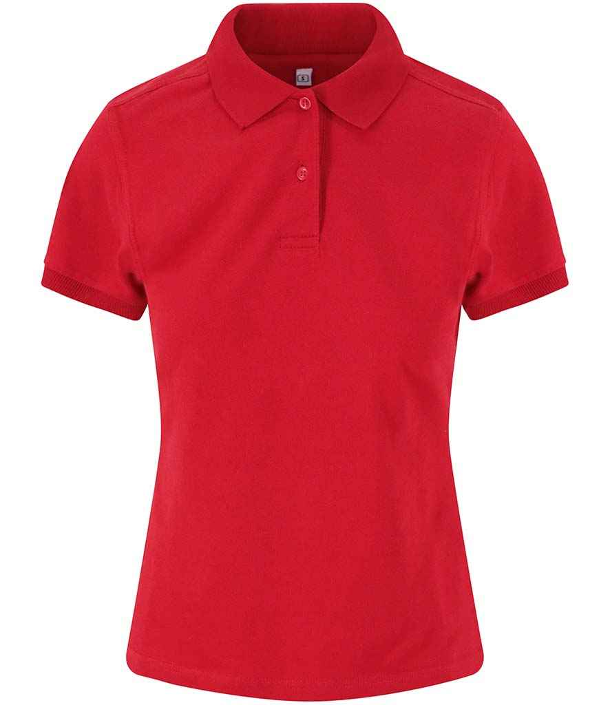 AWDis Ladies Stretch Pique Polo Shirt in by Just Polos — Custom branded clothing by Print Press, featuring premium embroidery produced in our specialist print lab in the UK.