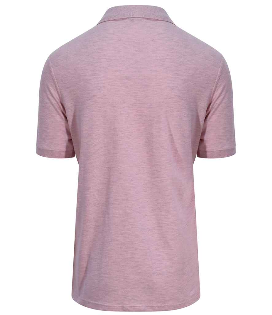 AWDis Surf Melange Pique Polo Shirt in by Just Polos — Custom branded clothing by Print Press, featuring premium embroidery produced in our specialist print lab in the UK.