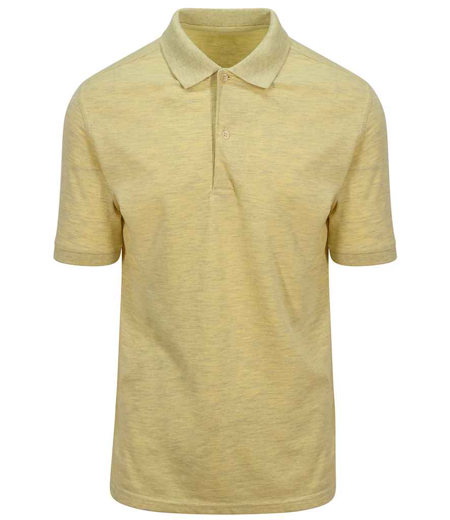 AWDis Surf Melange Pique Polo Shirt in by Just Polos — Custom branded clothing by Print Press, featuring premium embroidery produced in our specialist print lab in the UK.