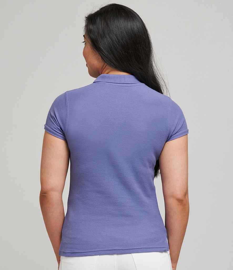 AWDis The 100 Cotton Ladies Pique Polo Shirt in by Just Polos — Custom branded clothing by Print Press, featuring premium embroidery produced in our specialist print lab in the UK.