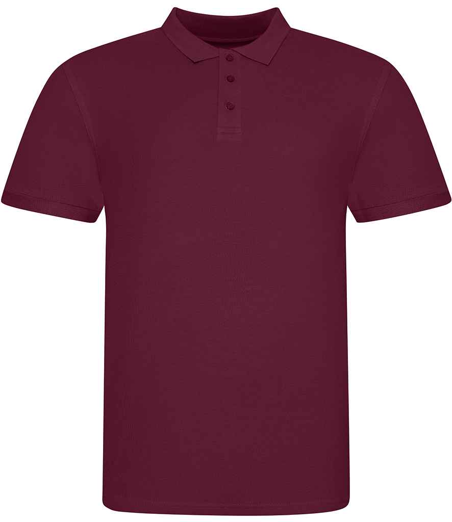 AWDis The 100 Cotton Pique Polo Shirt in by Just Polos — Custom branded clothing by Print Press, featuring premium embroidery produced in our specialist print lab in the UK.