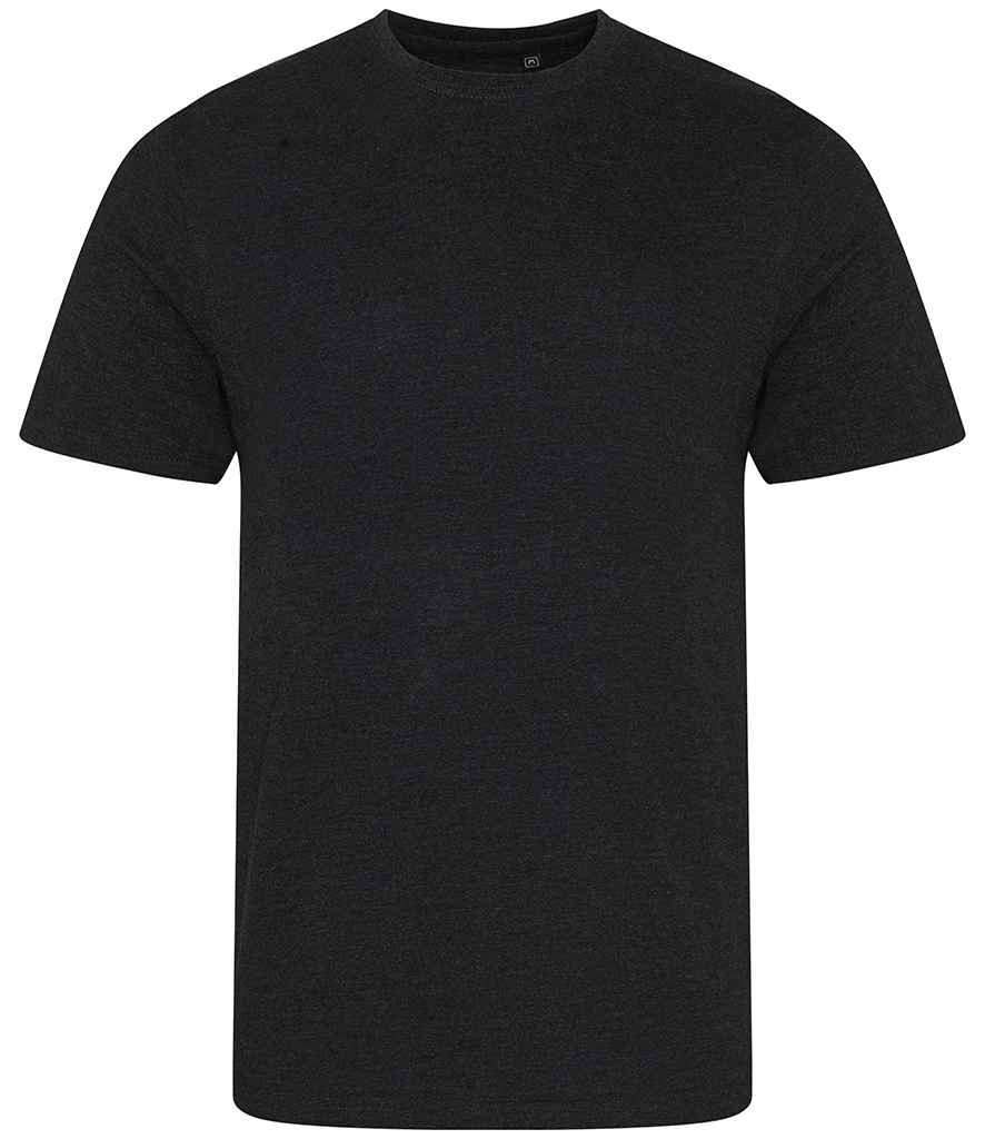 AWDis Tri-Blend T-Shirt in Heather Black by Just Ts — Custom branded clothing by Print Press, featuring premium embroidery produced in our specialist print lab in the UK.