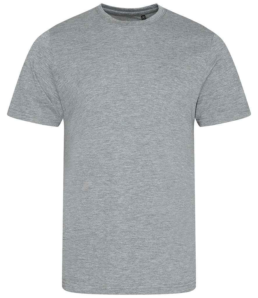 AWDis Tri-Blend T-Shirt in Heather Grey by Just Ts — Custom branded clothing by Print Press, featuring premium embroidery produced in our specialist print lab in the UK.