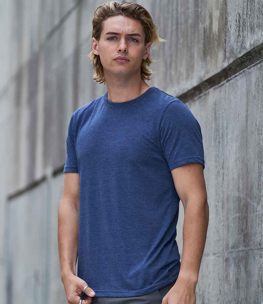 AWDis Tri-Blend T-Shirt in by Just Ts — Custom branded clothing by Print Press, featuring premium embroidery produced in our specialist print lab in the UK.
