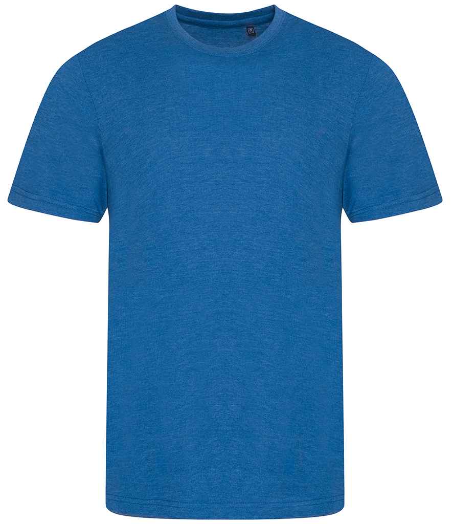 AWDis Tri-Blend T-Shirt in Heather Royal by Just Ts — Custom branded clothing by Print Press, featuring premium embroidery produced in our specialist print lab in the UK.