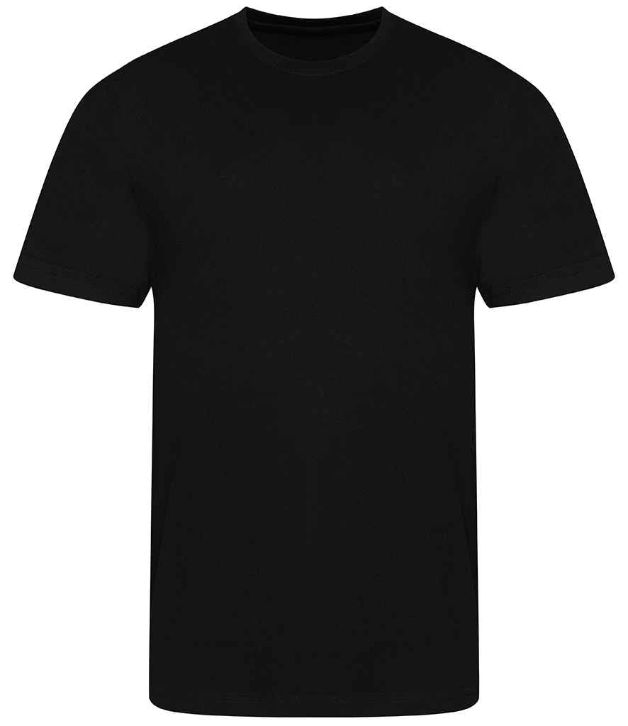 AWDis Tri-Blend T-Shirt in Solid Black by Just Ts — Custom branded clothing by Print Press, featuring premium embroidery produced in our specialist print lab in the UK.