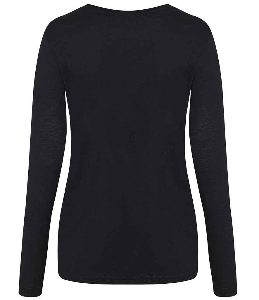 AWDis Ladies Long Sleeve Tri-Blend T-Shirt in by Just Ts — Custom branded clothing by Print Press, featuring premium embroidery produced in our specialist print lab in the UK.
