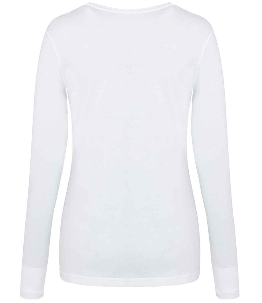 AWDis Ladies Long Sleeve Tri-Blend T-Shirt in by Just Ts — Custom branded clothing by Print Press, featuring premium embroidery produced in our specialist print lab in the UK.