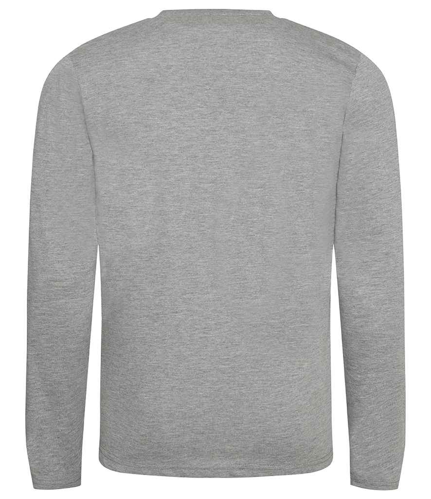AWDis Long Sleeve Tri-Blend T-Shirt in by Just Ts — Custom branded clothing by Print Press, featuring premium embroidery produced in our specialist print lab in the UK.