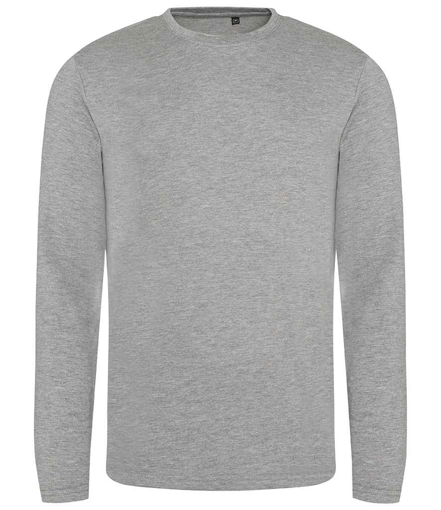 AWDis Long Sleeve Tri-Blend T-Shirt in by Just Ts — Custom branded clothing by Print Press, featuring premium embroidery produced in our specialist print lab in the UK.