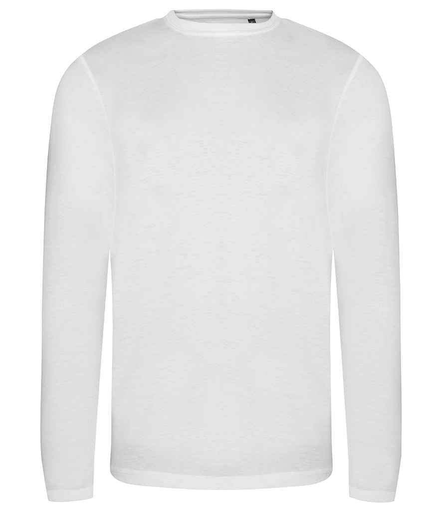 AWDis Long Sleeve Tri-Blend T-Shirt in by Just Ts — Custom branded clothing by Print Press, featuring premium embroidery produced in our specialist print lab in the UK.