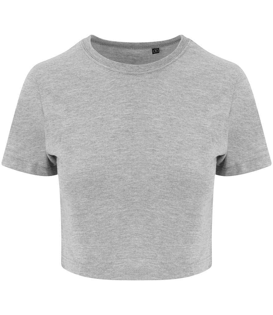 AWDis Ladies Tri-Blend Cropped T-Shirt in by Just Ts — Custom branded clothing by Print Press, featuring premium embroidery produced in our specialist print lab in the UK.