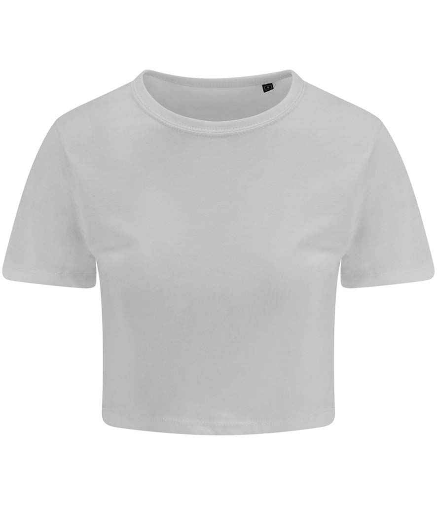 AWDis Ladies Tri-Blend Cropped T-Shirt in by Just Ts — Custom branded clothing by Print Press, featuring premium embroidery produced in our specialist print lab in the UK.