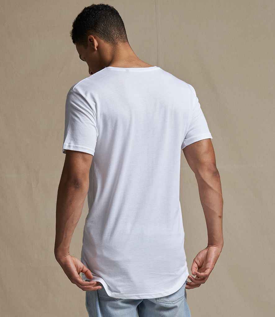 AWDis Westcoast Longline T-Shirt in by Just Ts — Custom branded clothing by Print Press, featuring premium embroidery produced in our specialist print lab in the UK.