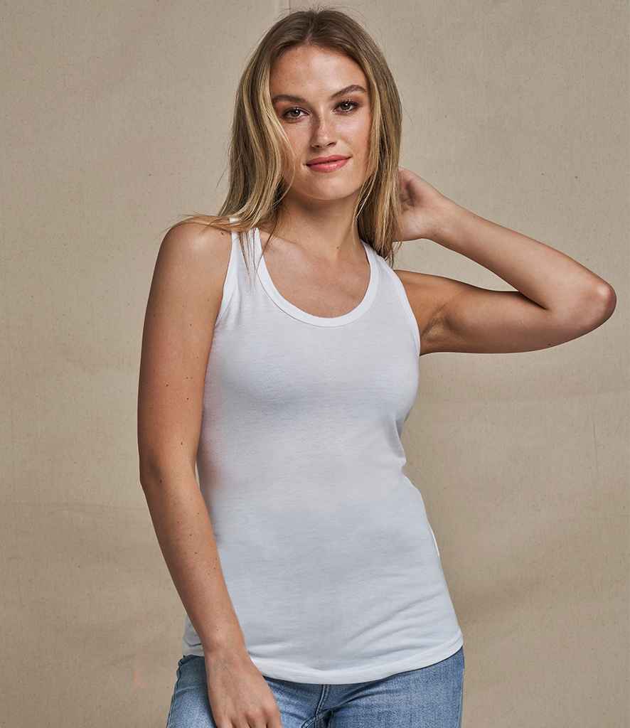 AWDis Ladies Tri-Blend Vest in by Just Ts — Custom branded clothing by Print Press, featuring premium embroidery produced in our specialist print lab in the UK.