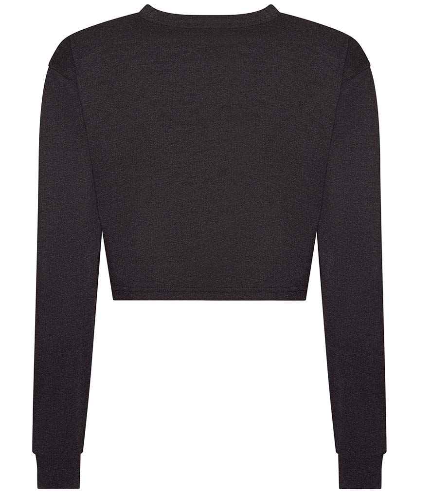 AWDis Ladies Long Sleeve Cropped T-Shirt in by Just Ts — Custom branded clothing by Print Press, featuring premium embroidery produced in our specialist print lab in the UK.