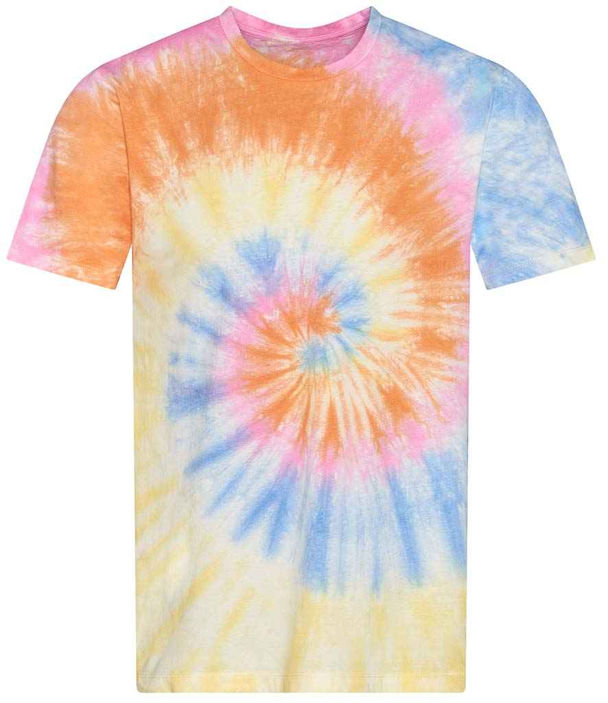 AWDis Tie-Dye T-Shirt in by Just Ts — Custom branded clothing by Print Press, featuring premium embroidery produced in our specialist print lab in the UK.