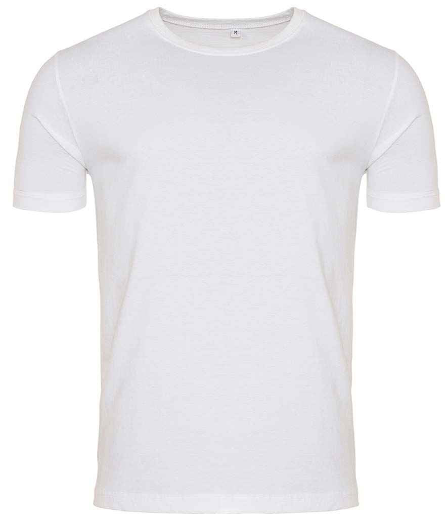 AWDis Washed T-Shirt in Washed Arctic White by Just Ts — Custom branded clothing by Print Press, featuring premium embroidery produced in our specialist print lab in the UK.