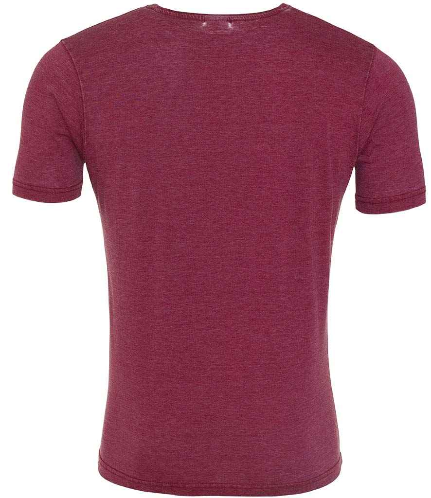 AWDis Washed T-Shirt in by Just Ts — Custom branded clothing by Print Press, featuring premium embroidery produced in our specialist print lab in the UK.