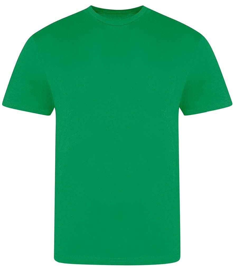 AWDis The 100 T-Shirt in Kelly Green by Just Ts — Custom branded clothing by Print Press, featuring premium embroidery produced in our specialist print lab in the UK.