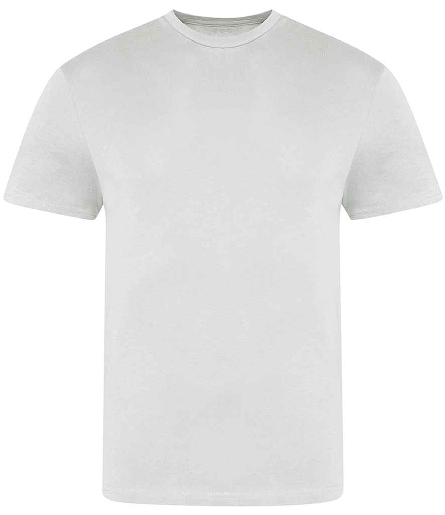 AWDis The 100 T-Shirt in Moondust Grey by Just Ts — Custom branded clothing by Print Press, featuring premium embroidery produced in our specialist print lab in the UK.