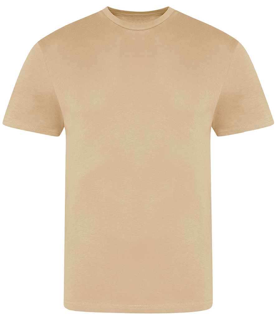 AWDis The 100 T-Shirt in Nude by Just Ts — Custom branded clothing by Print Press, featuring premium embroidery produced in our specialist print lab in the UK.