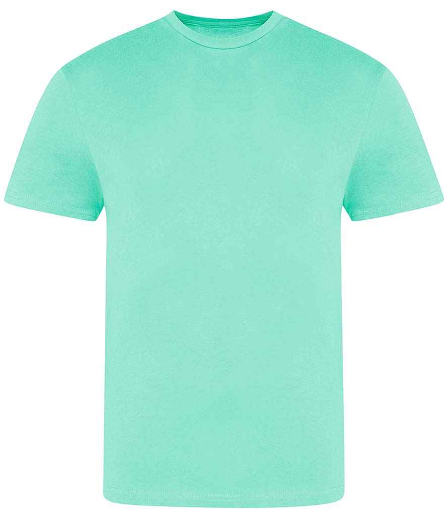 AWDis The 100 T-Shirt in Peppermint by Just Ts — Custom branded clothing by Print Press, featuring premium embroidery produced in our specialist print lab in the UK.