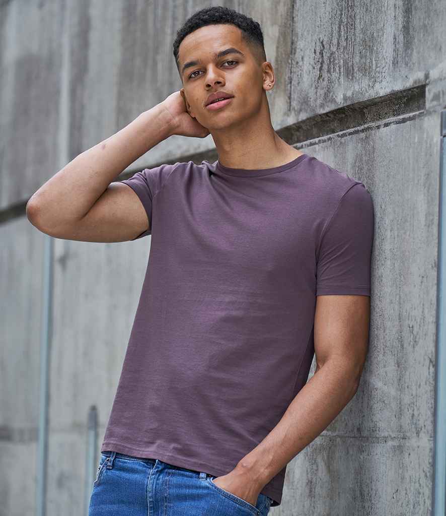 AWDis The 100 T-Shirt in Wild Mulberry by Just Ts — Custom branded clothing by Print Press, featuring premium embroidery produced in our specialist print lab in the UK.