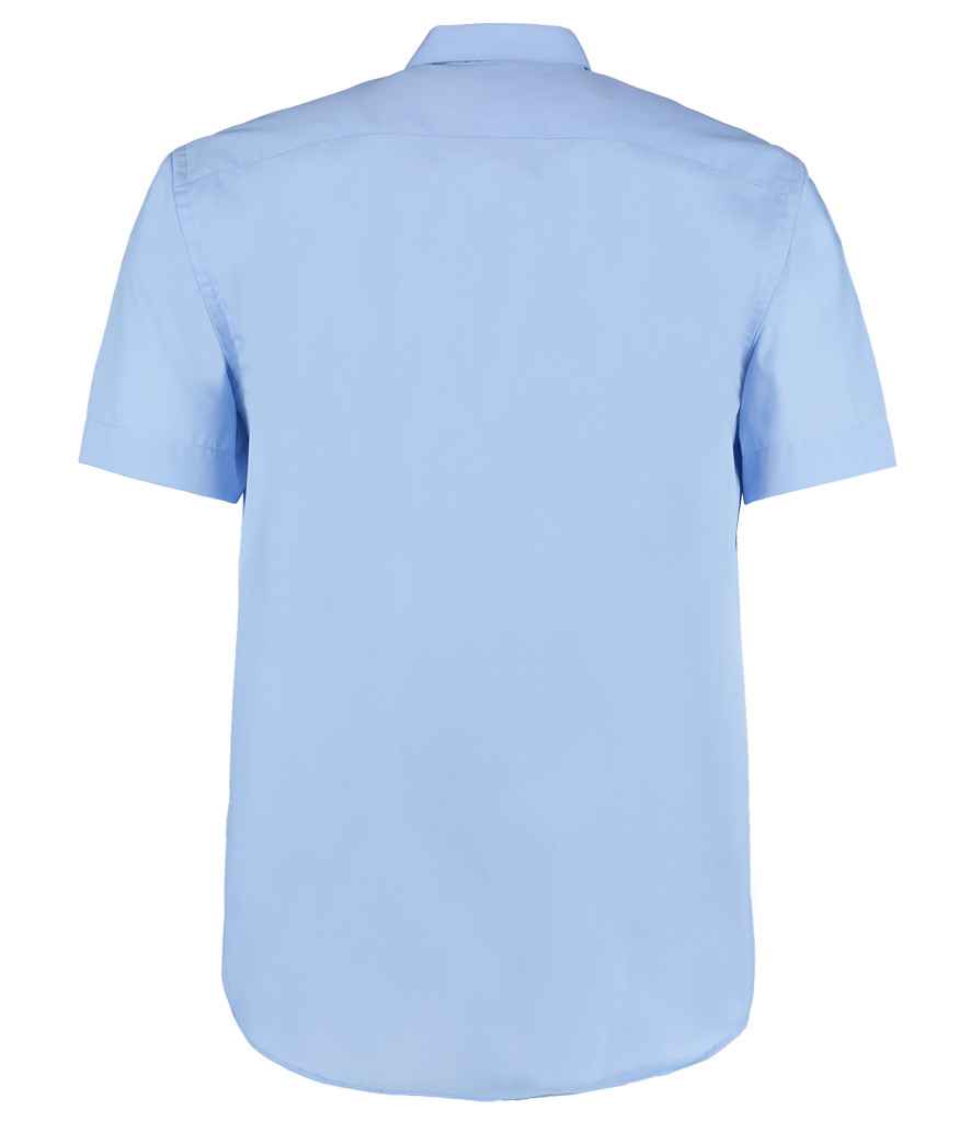 Kustom Kit Short Sleeve Classic Fit Business Shirt in by Kustom Kit — Custom branded clothing by Print Press, featuring premium embroidery produced in our specialist print lab in the UK.