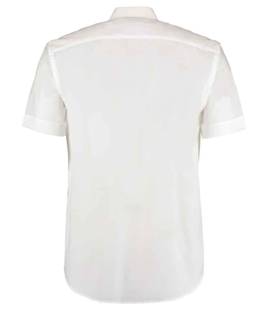 Kustom Kit Short Sleeve Classic Fit Business Shirt in by Kustom Kit — Custom branded clothing by Print Press, featuring premium embroidery produced in our specialist print lab in the UK.