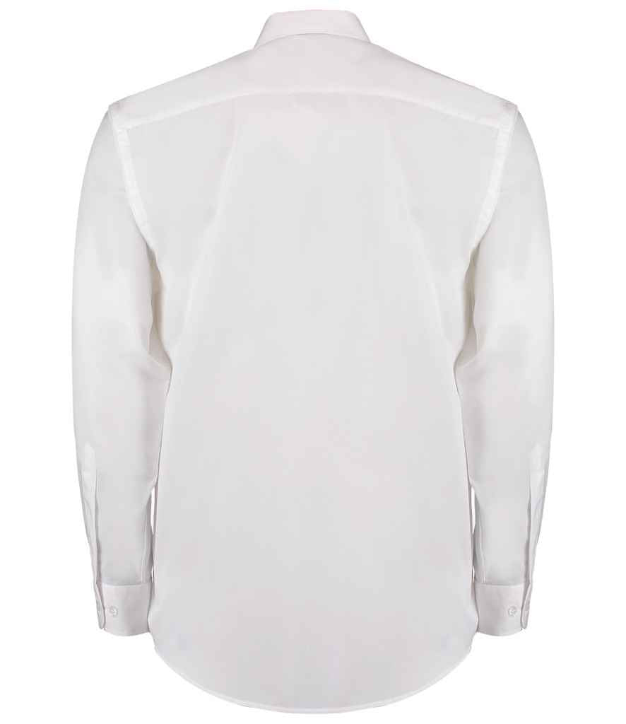 Kustom Kit Long Sleeve Classic Fit Business Shirt in by Kustom Kit — Custom branded clothing by Print Press, featuring premium embroidery produced in our specialist print lab in the UK.