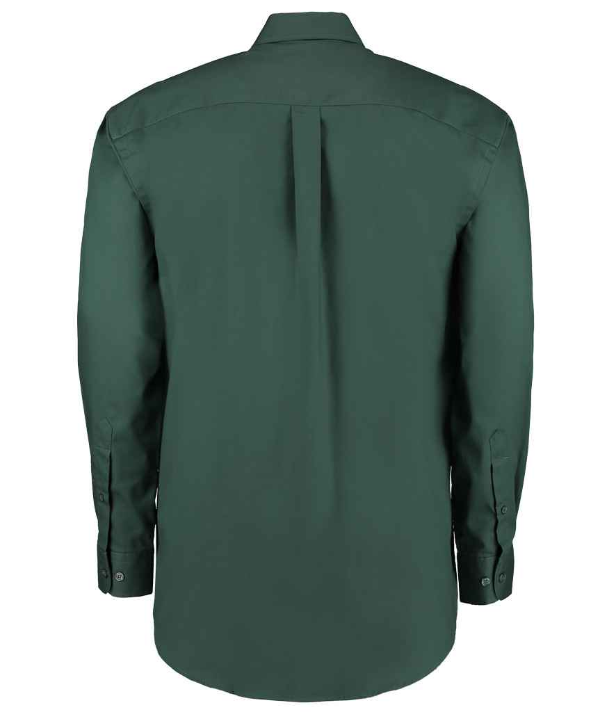 Kustom Kit Premium Long Sleeve Classic Fit Oxford Shirt - (2nd Colours) in by Kustom Kit — Custom branded clothing by Print Press, featuring premium embroidery produced in our specialist print lab in the UK.