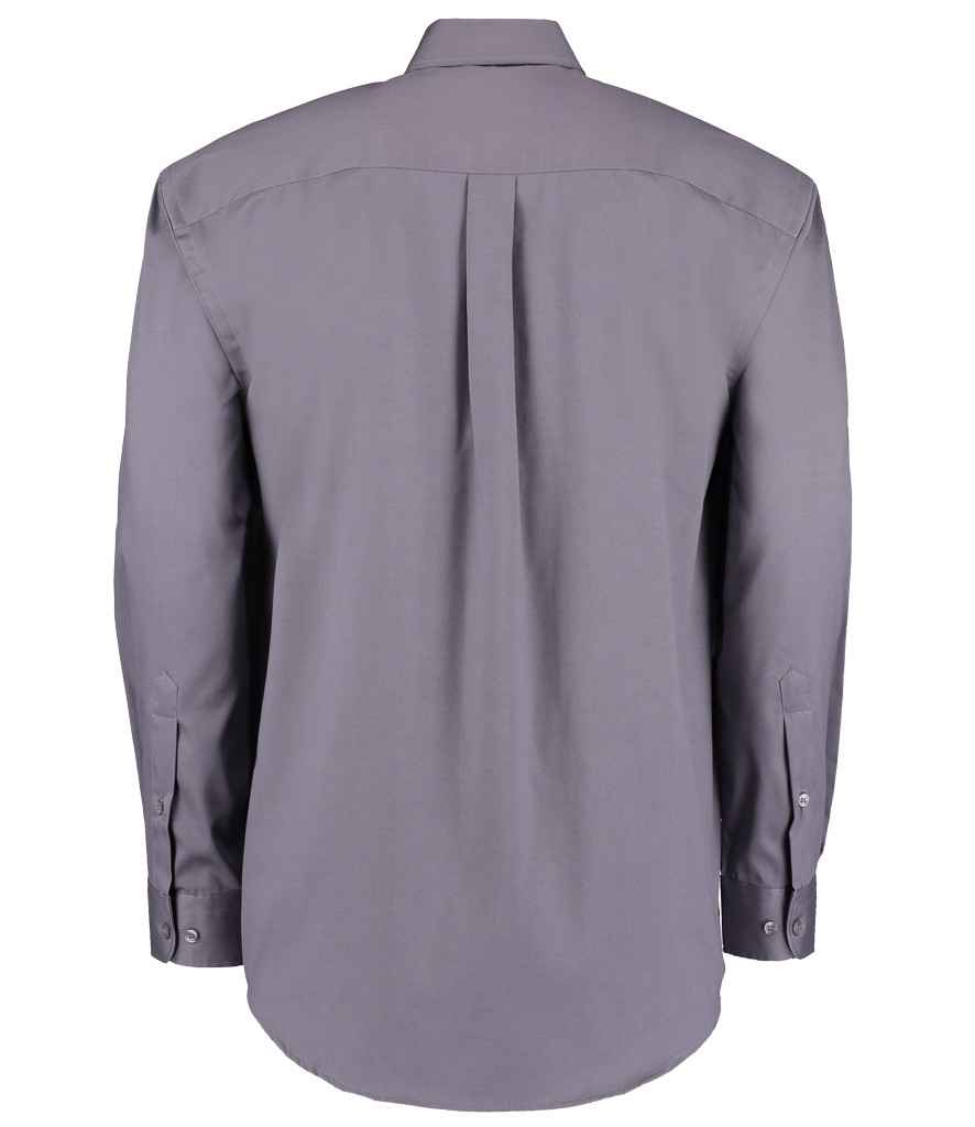Kustom Kit Premium Long Sleeve Classic Fit Oxford Shirt - (2nd Colours) in by Kustom Kit — Custom branded clothing by Print Press, featuring premium embroidery produced in our specialist print lab in the UK.