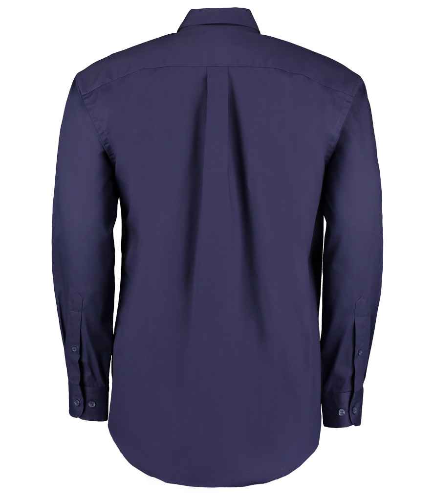 Kustom Kit Premium Long Sleeve Classic Fit Oxford Shirt - (2nd Colours) in by Kustom Kit — Custom branded clothing by Print Press, featuring premium embroidery produced in our specialist print lab in the UK.