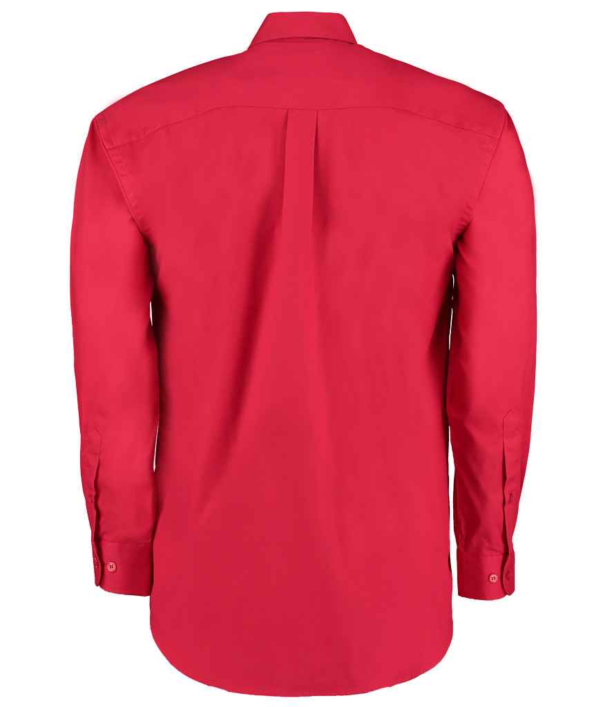 Kustom Kit Premium Long Sleeve Classic Fit Oxford Shirt - (2nd Colours) in by Kustom Kit — Custom branded clothing by Print Press, featuring premium embroidery produced in our specialist print lab in the UK.
