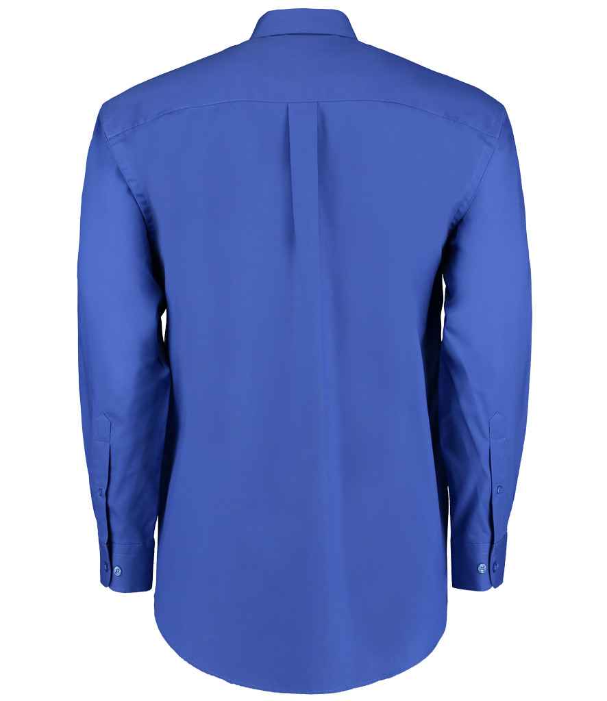 Kustom Kit Premium Long Sleeve Classic Fit Oxford Shirt - (2nd Colours) in by Kustom Kit — Custom branded clothing by Print Press, featuring premium embroidery produced in our specialist print lab in the UK.