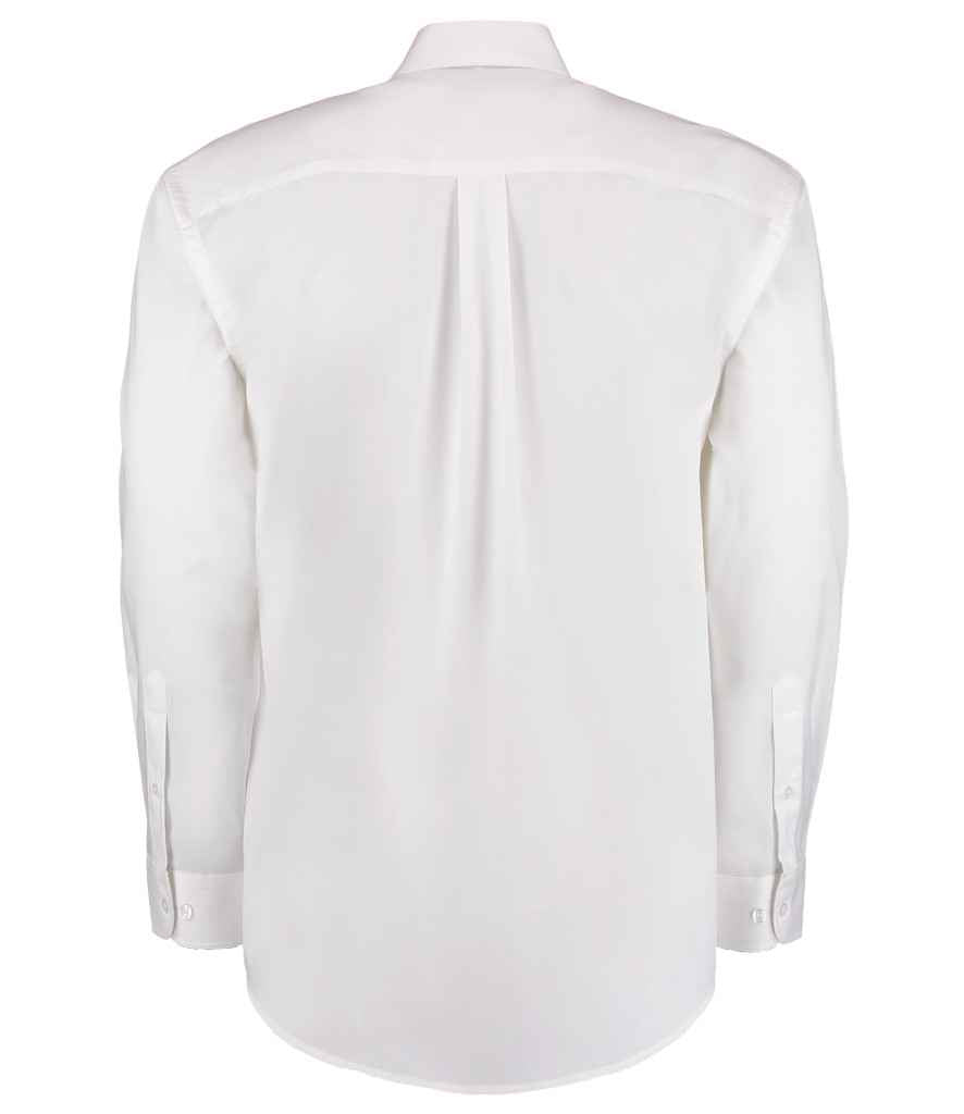 Kustom Kit Premium Long Sleeve Classic Fit Oxford Shirt in by Kustom Kit — Custom branded clothing by Print Press, featuring premium embroidery produced in our specialist print lab in the UK.