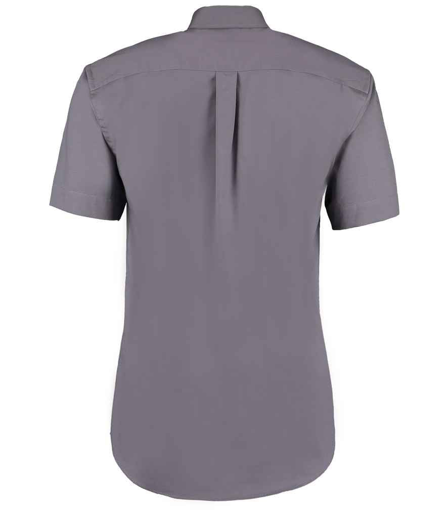 Kustom Kit Premium Short Sleeve Classic Fit Oxford Shirt (2nd Colours) in by Kustom Kit — Custom branded clothing by Print Press, featuring premium embroidery produced in our specialist print lab in the UK.