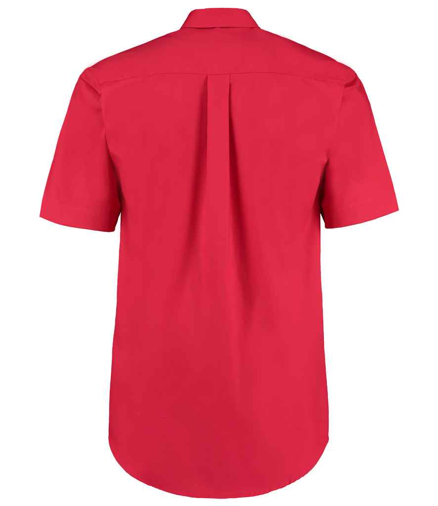 Kustom Kit Premium Short Sleeve Classic Fit Oxford Shirt in by Kustom Kit — Custom branded clothing by Print Press, featuring premium embroidery produced in our specialist print lab in the UK.