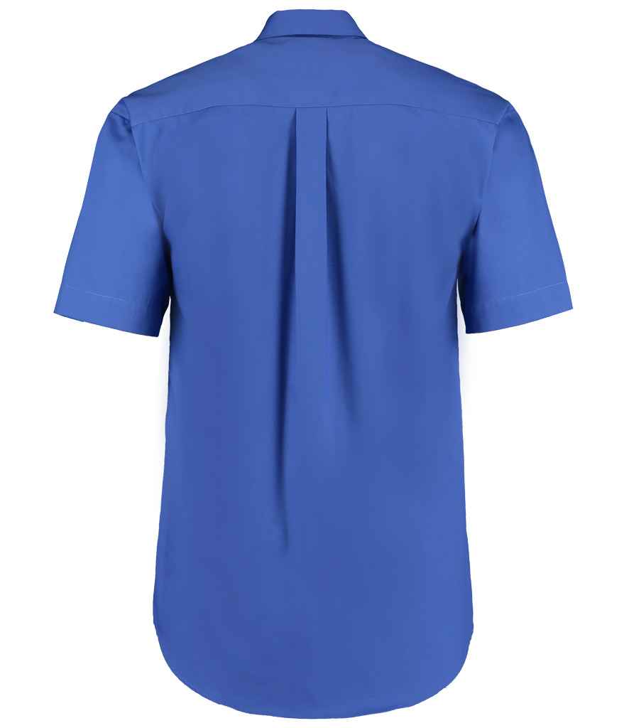 Kustom Kit Premium Short Sleeve Classic Fit Oxford Shirt in by Kustom Kit — Custom branded clothing by Print Press, featuring premium embroidery produced in our specialist print lab in the UK.