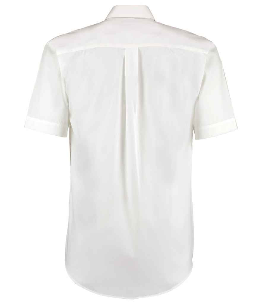 Kustom Kit Premium Short Sleeve Classic Fit Oxford Shirt in by Kustom Kit — Custom branded clothing by Print Press, featuring premium embroidery produced in our specialist print lab in the UK.