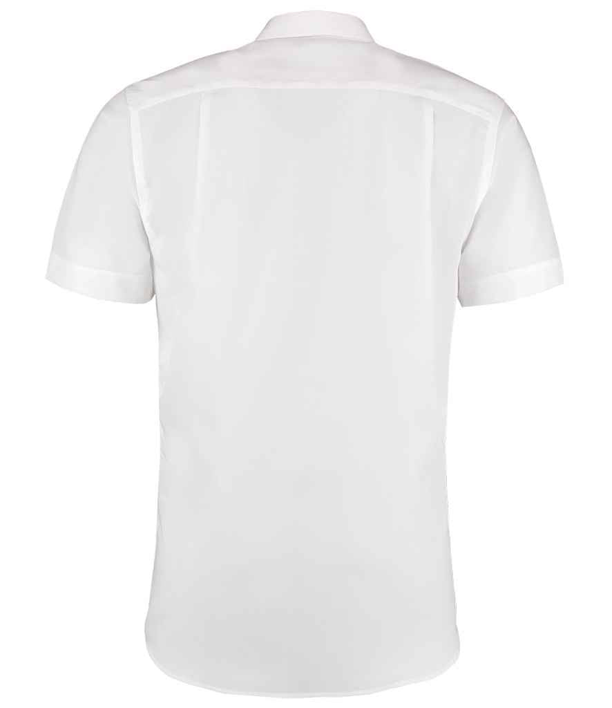 Kustom Kit Premium Short Sleeve Classic Fit Non-Iron Shirt in by Kustom Kit — Custom branded clothing by Print Press, featuring premium embroidery produced in our specialist print lab in the UK.